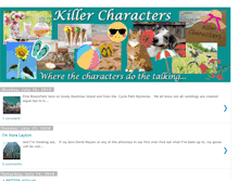 Tablet Screenshot of killercharacters.com